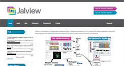 Desktop Screenshot of jalview.org